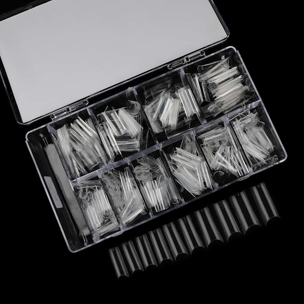 French Nail Tips Clear/ C Curve Tips Clear